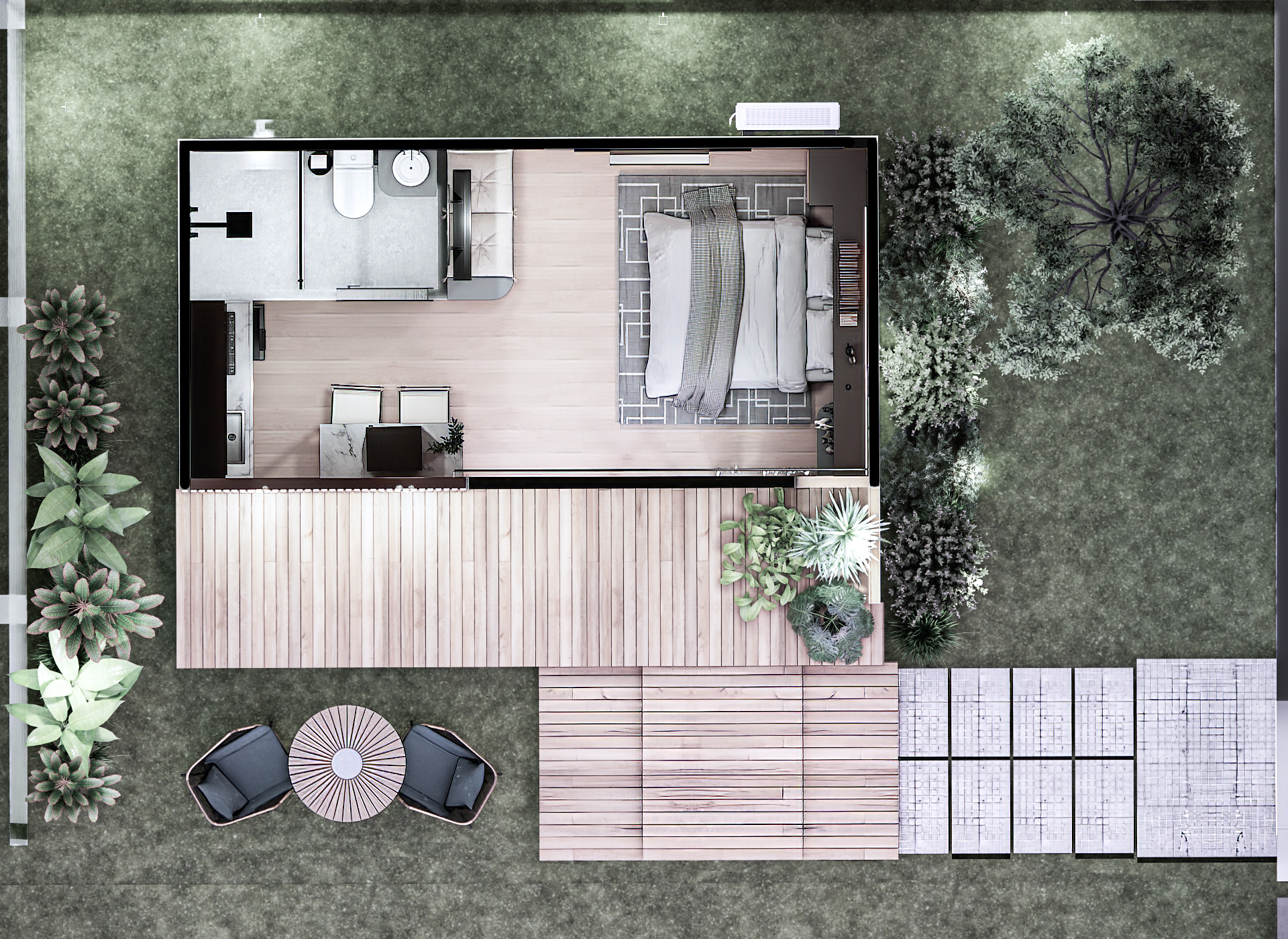 Miniatura 8 de Chalé Loft Urban com Laje