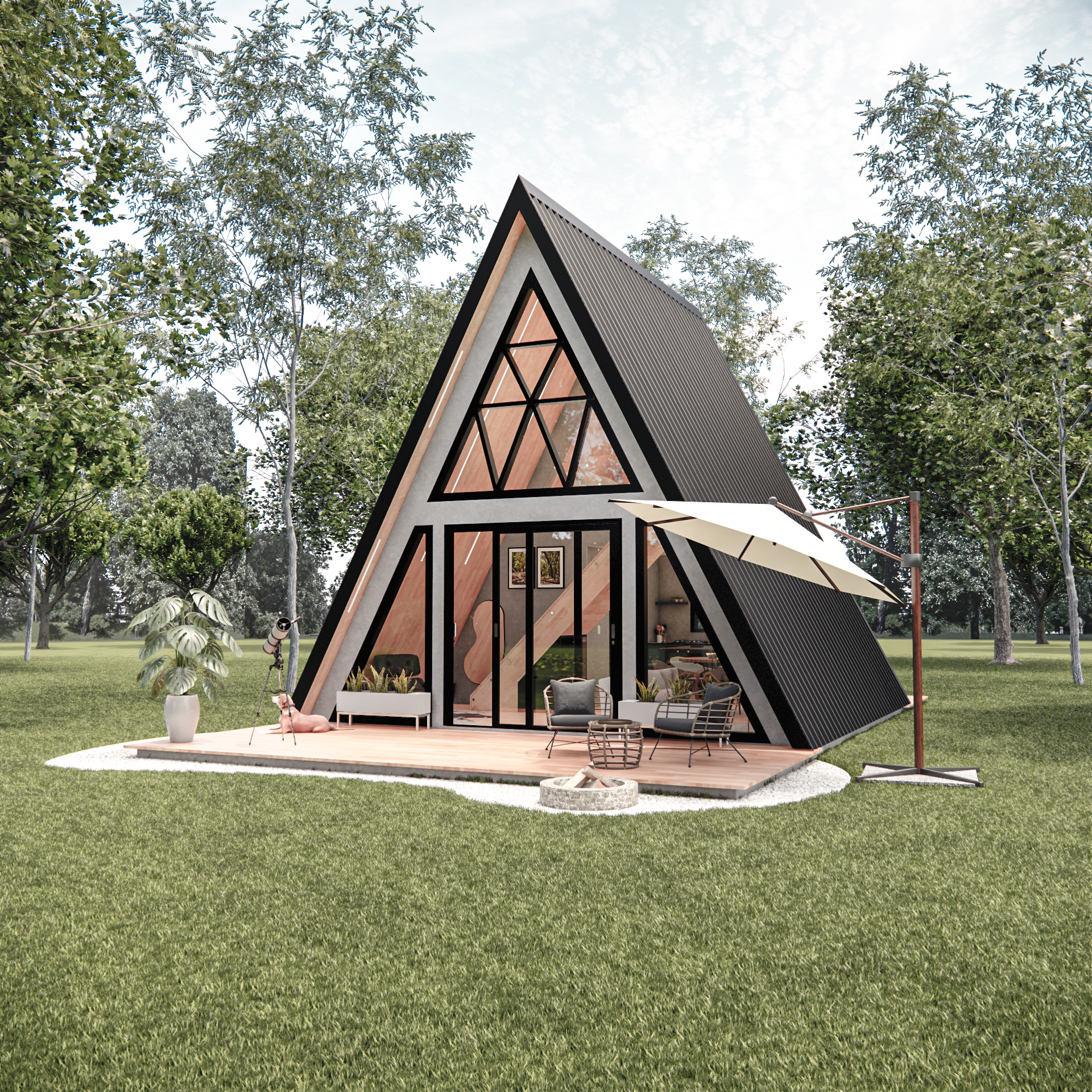 Cabana Nature – 1 Quarto