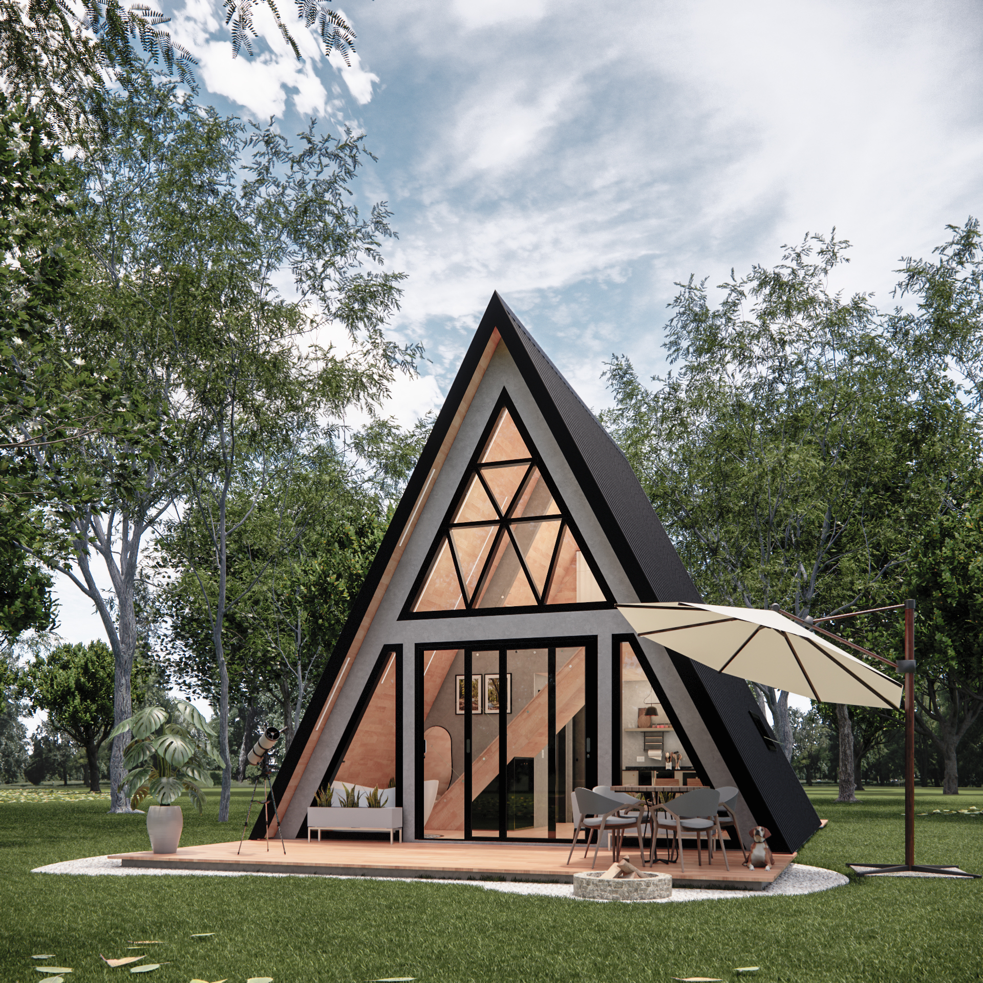 Miniatura 2 de Cabana Nature – 2 Quartos